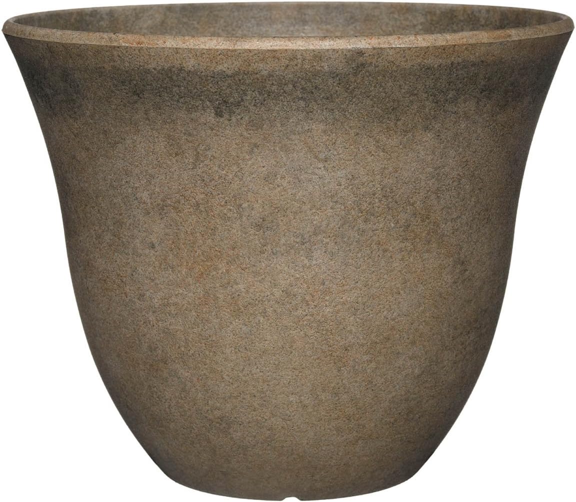 Classic Home and Garden Honeysuckle Resin Flower Pot Planter, Beige, 15" - Image 14