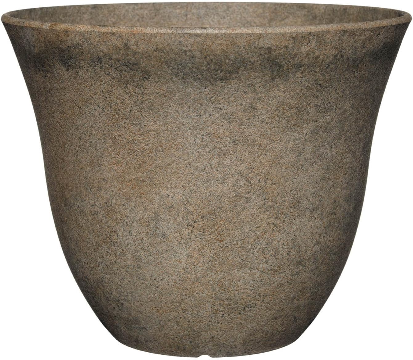 Classic Home and Garden Honeysuckle Resin Flower Pot Planter, Beige, 15" - Image 6