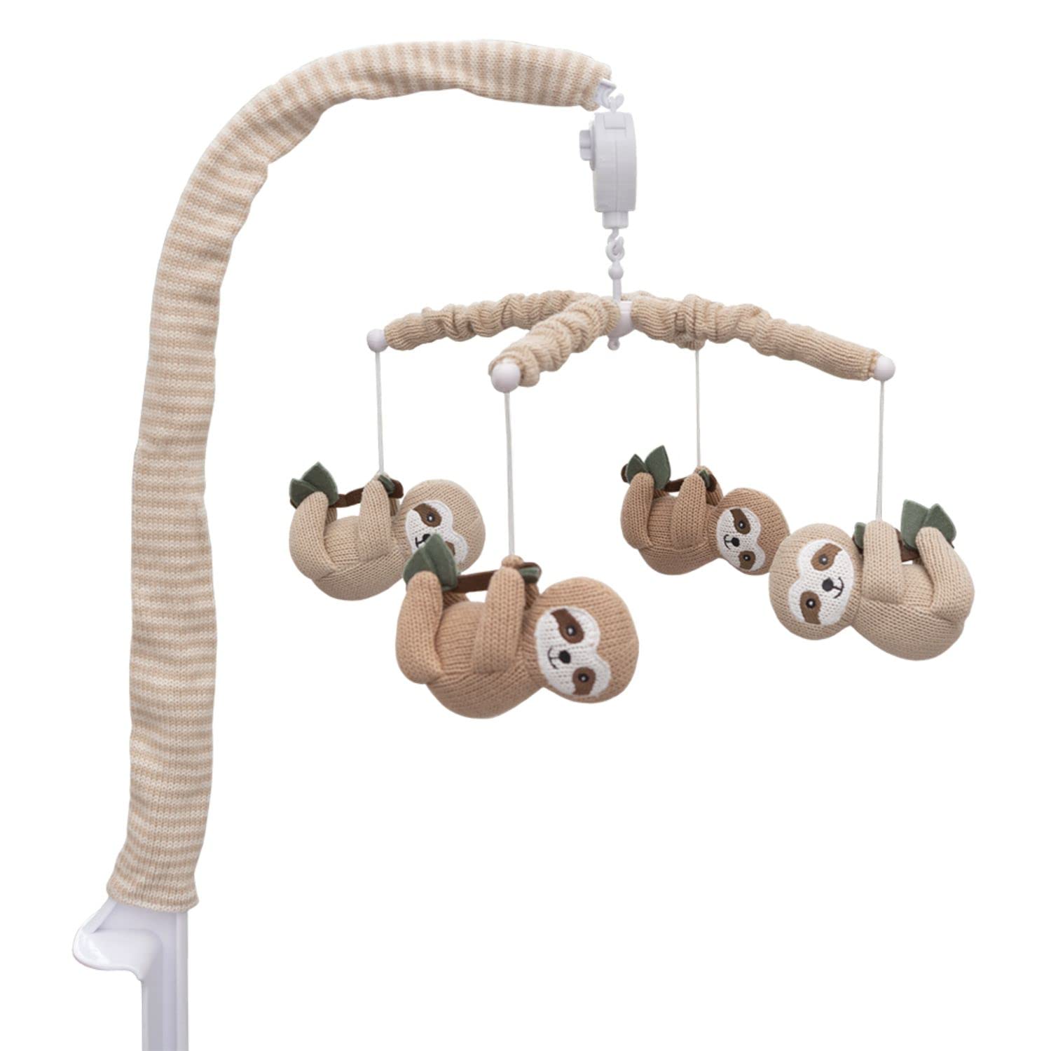 Living Textiles Baby Musical Mobile - Ava Birds | Crib Toy, Knitted Woodland Characters, Nursery Decor, Calming Soother with 12 Lullabies Essential and Perfect Toy for Boys Girls - Image 11