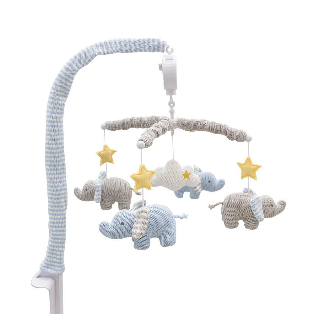 Living Textiles Baby Musical Mobile - Ava Birds | Crib Toy, Knitted Woodland Characters, Nursery Decor, Calming Soother with 12 Lullabies Essential and Perfect Toy for Boys Girls - Image 10