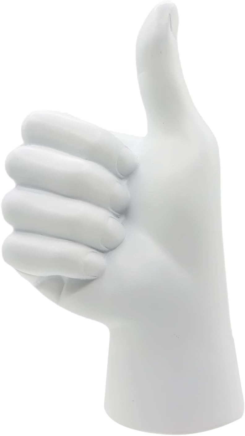 Love Gesture Both Hand Statue Black Aesthetic Decorations, Modern Resin Sculpture Home Accents for Living Room Bedroom Coffee Table, Desktop, Bookshelf - Image 13