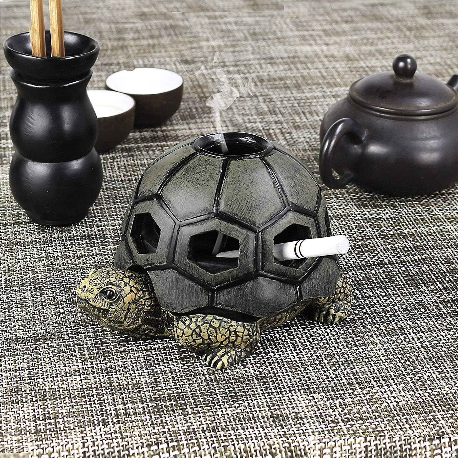 Monsiter QE Turtle Ashtrays for Cigarettes Cute Ash Tray for Home and Outdoor - Image 4