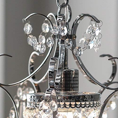 Whse of Tiffany RL4025 Jess Crystal Chandelier, 1 11" x 15", Chrome - Image 4